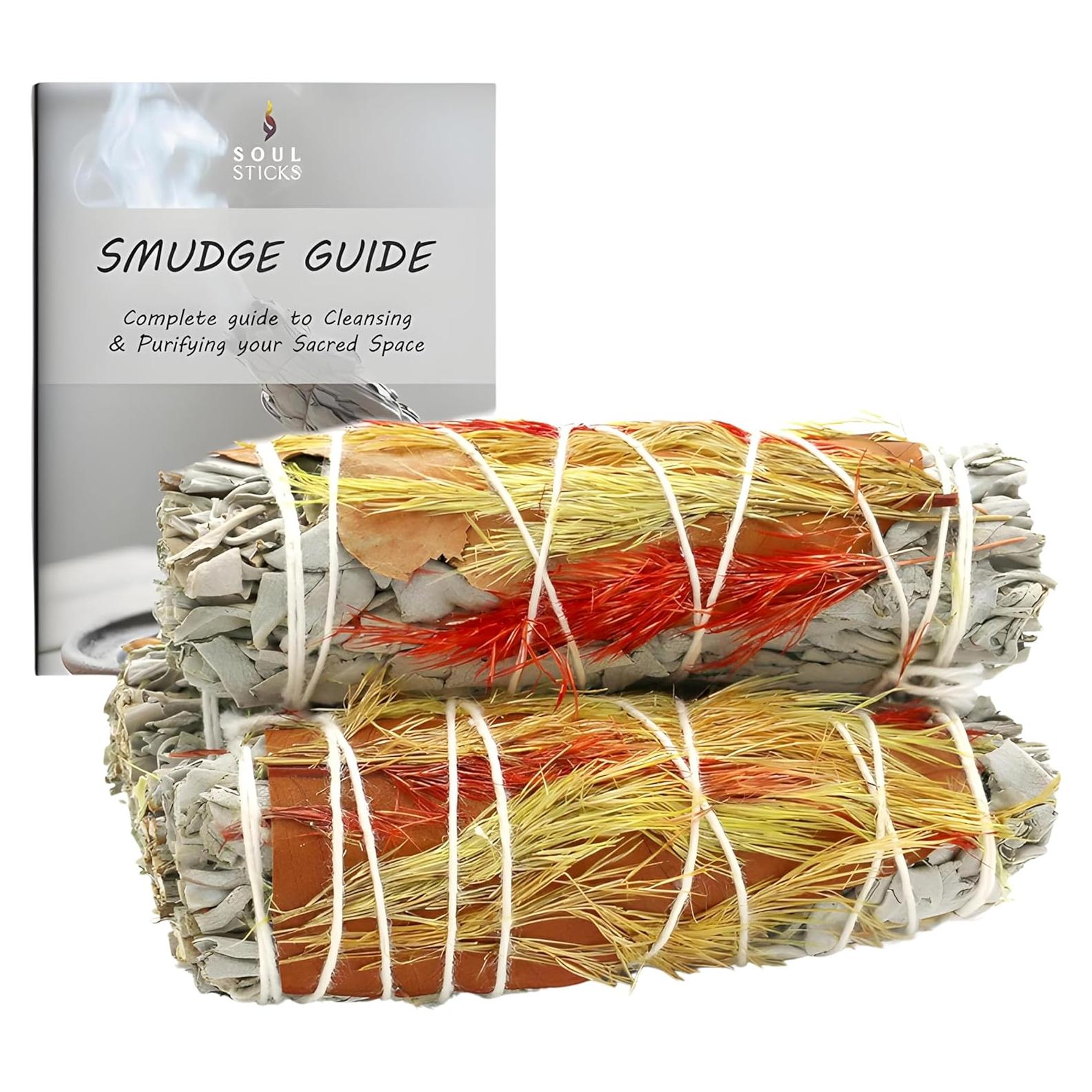 Barras de Alma Salvia Blanca - 3 Barras de Ahumado 10cm