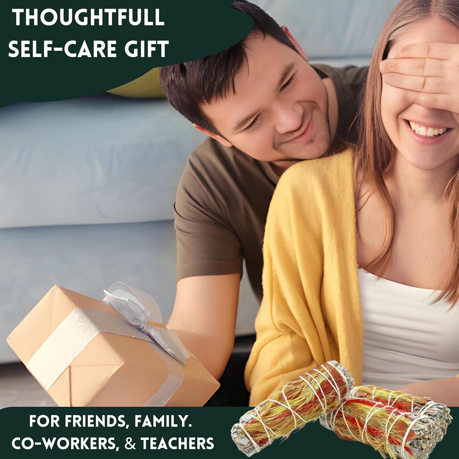 Barras de Alma Salvia Blanca - 3 Barras de Ahumado 10cm