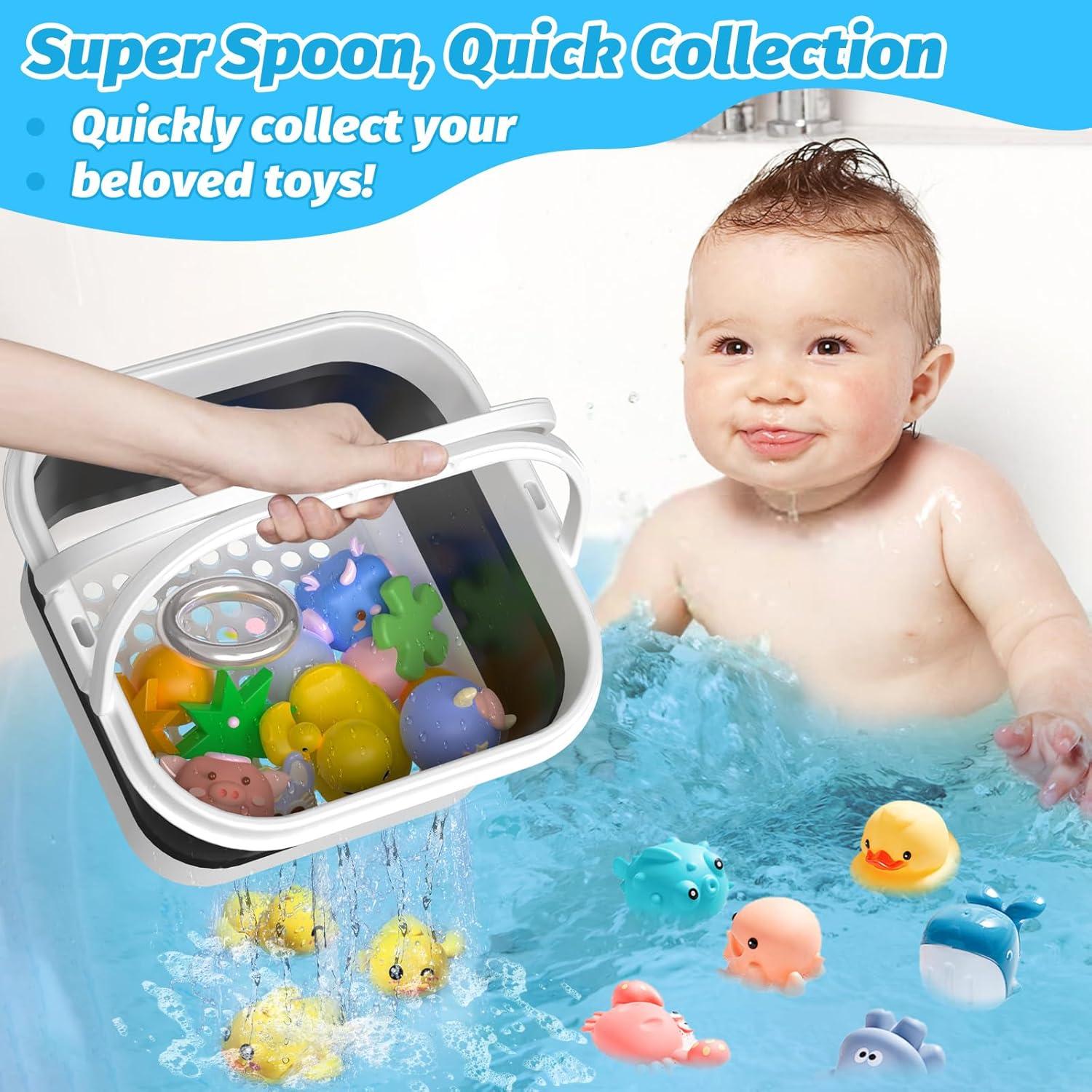 Organizador de Juguetes de Baño Plegable Anivia - Secado Rápido