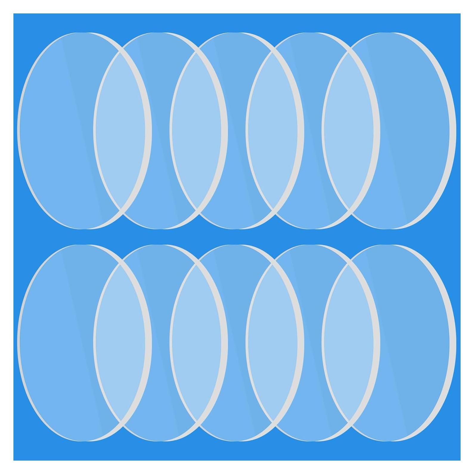 Lentes de Reemplazo Laser Copkim 10 Pcs 10 mm para S6/S9/S30 Pro