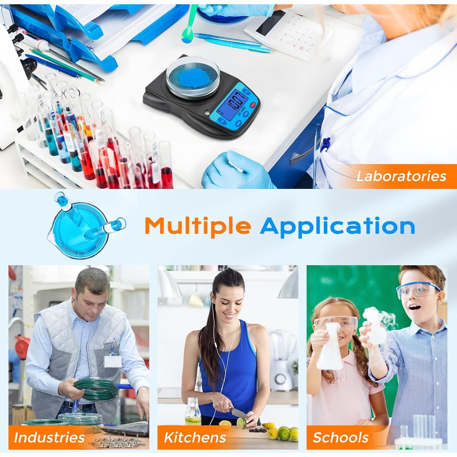 Báscula Digital Bonvoisin 600g x 0.01g Pantalla LCD