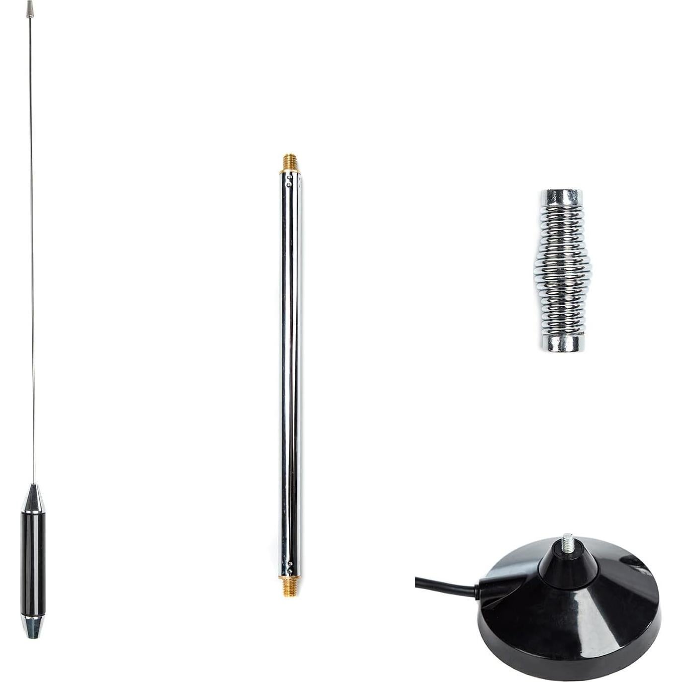 Antena CB LUITON 71 cm con Soporte Magnético 27 MHz