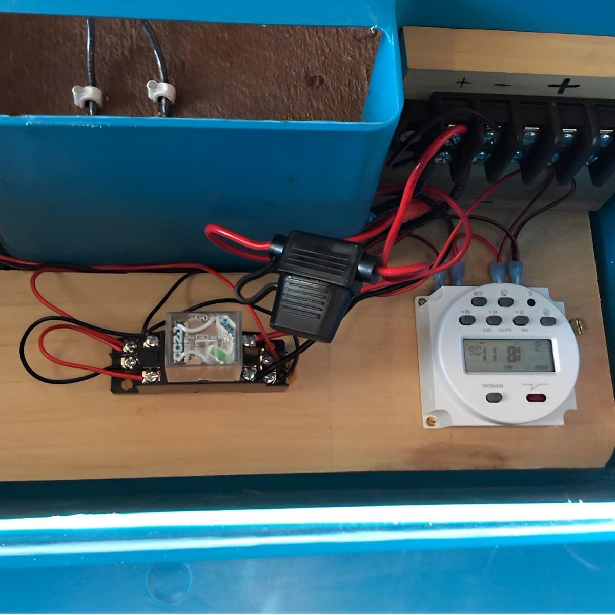 Soporte de Fusible Inline 15A BESULEN con Fusible 14AWG