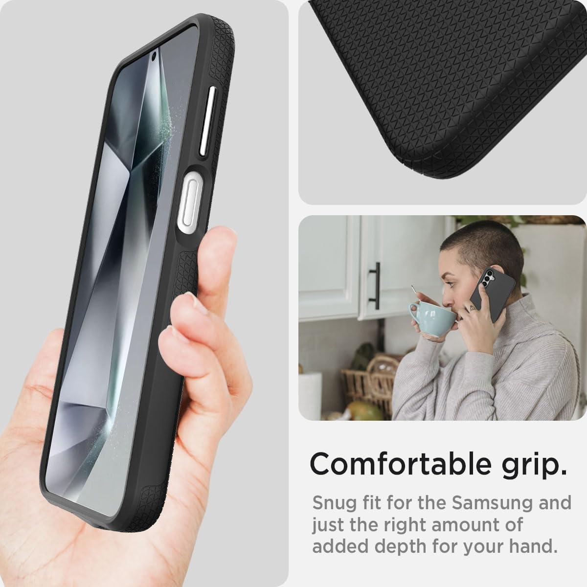 Funda Rugged Miimall para Samsung Galaxy A15 5G Negra