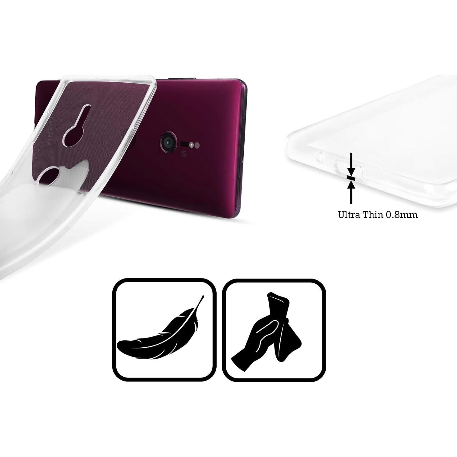 Carcasa de Gel Suave Haroulita Bear para Sony Xperia 1 VI 5G