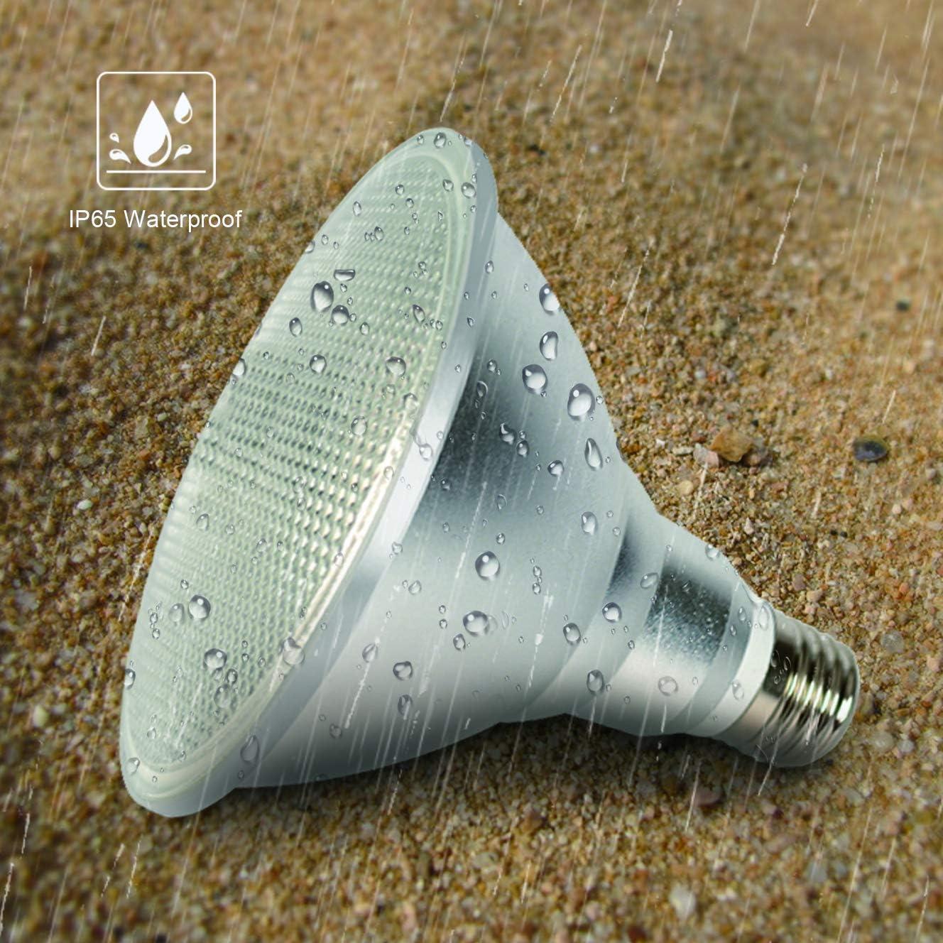 Bombilla LED PAR38 30W RGB + Blanco Natural con Control Remoto