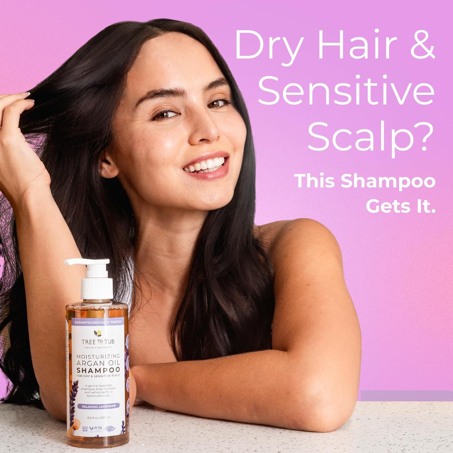 Champú Hidratante Tree to Tub 250ml Lavanda para Cabello Seco