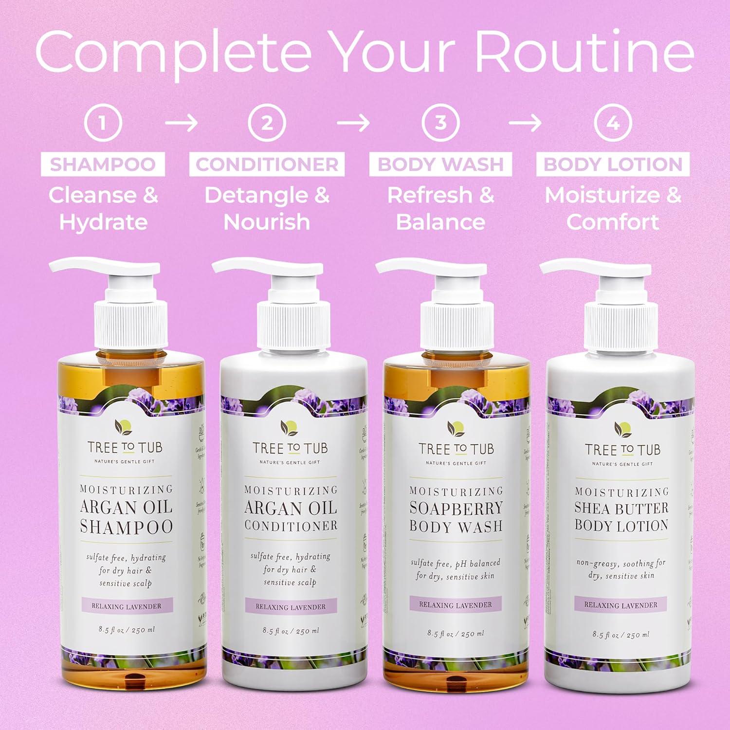 Champú Hidratante Tree to Tub 250ml Lavanda para Cabello Seco