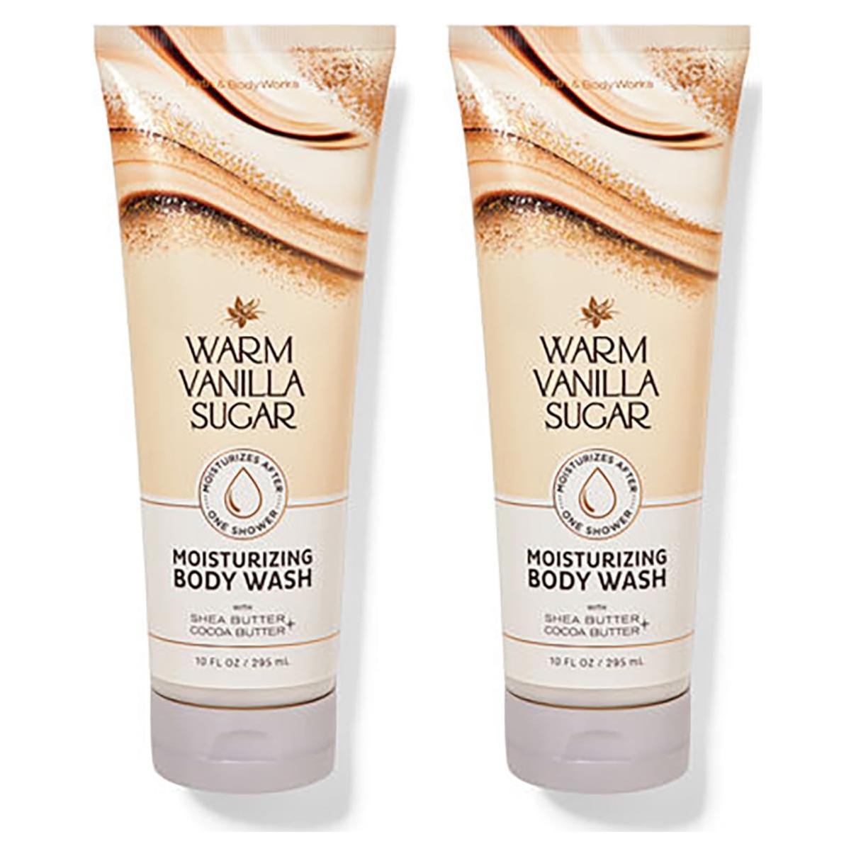 Jabón Corporal Hidratante Bath & Body Works 2x296ml Vainilla