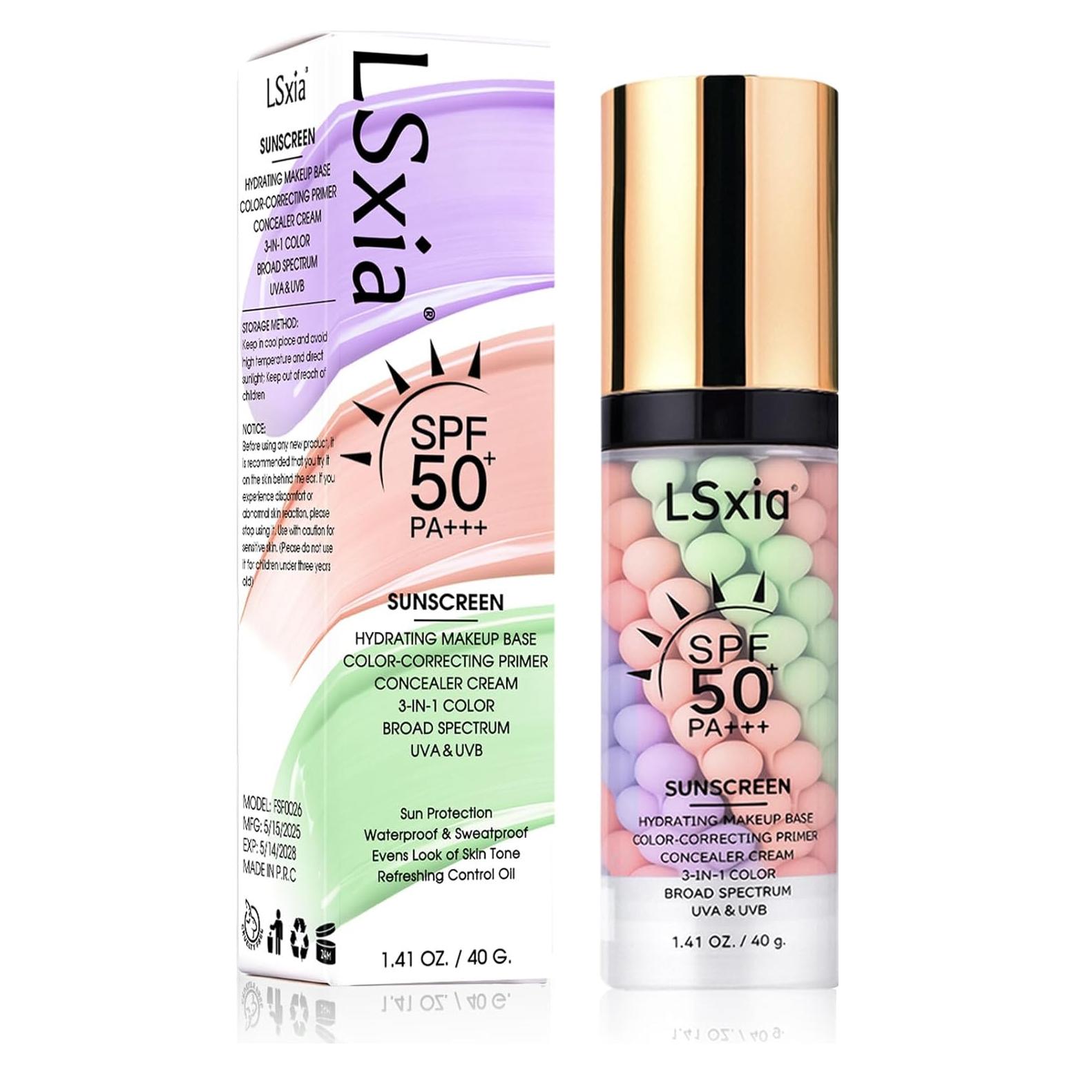 Primer Facial 3 en 1 DATANSUN SPF 50 Hidratante 68g