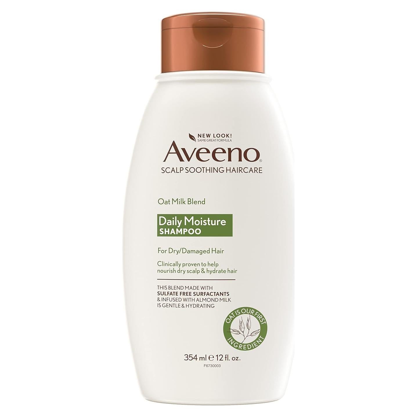 Champú Aveeno Hidratante 355 ml Sin Sulfatos y Parabenos