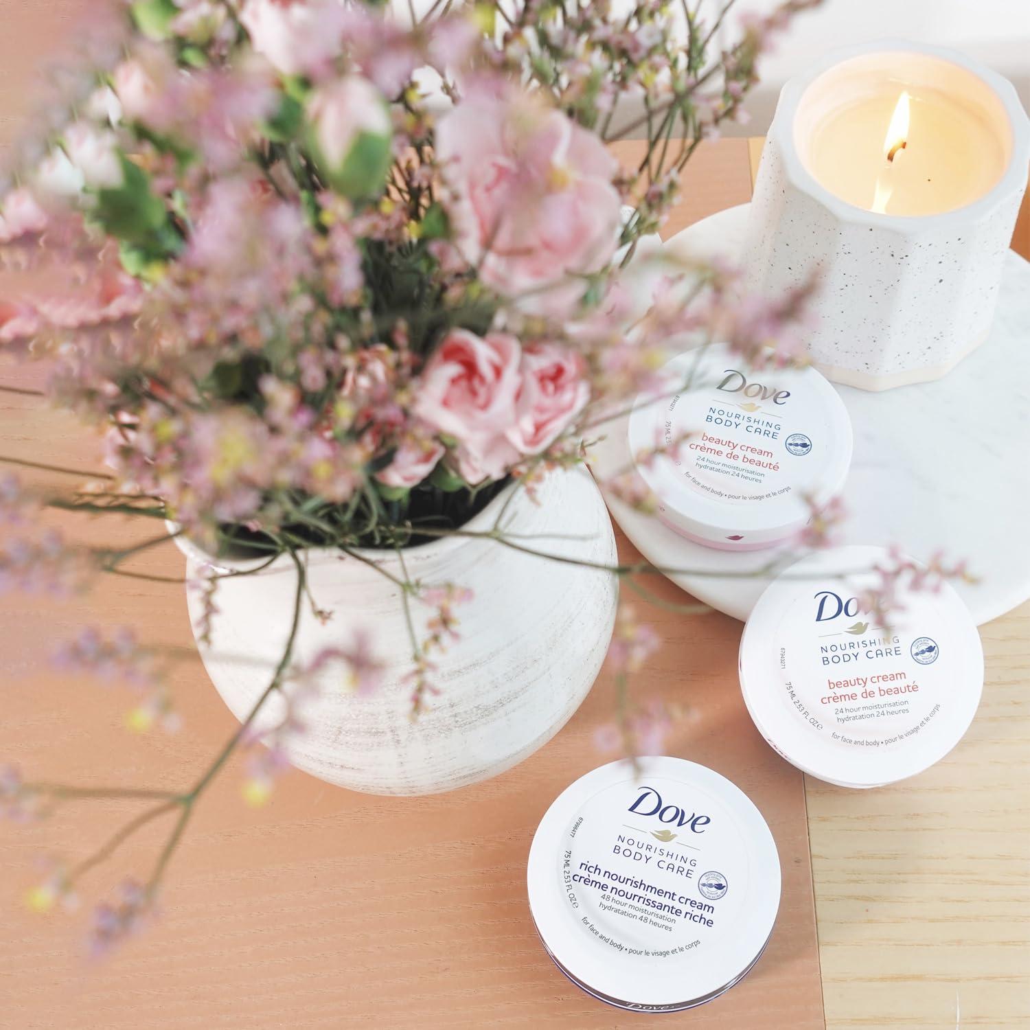 Crema Hidratante Dove Body Love 150 ml x6 para Piel Seca