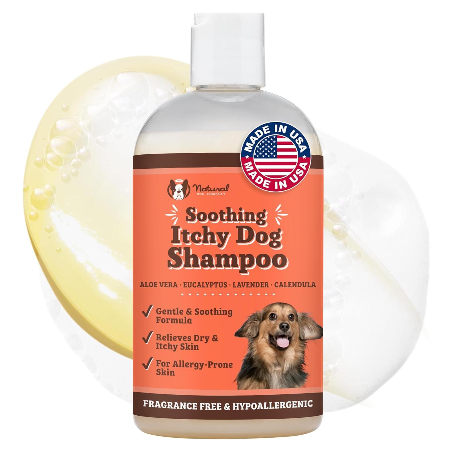 Champú Hipoalergénico Natural Dog Company 340 g para Picazón