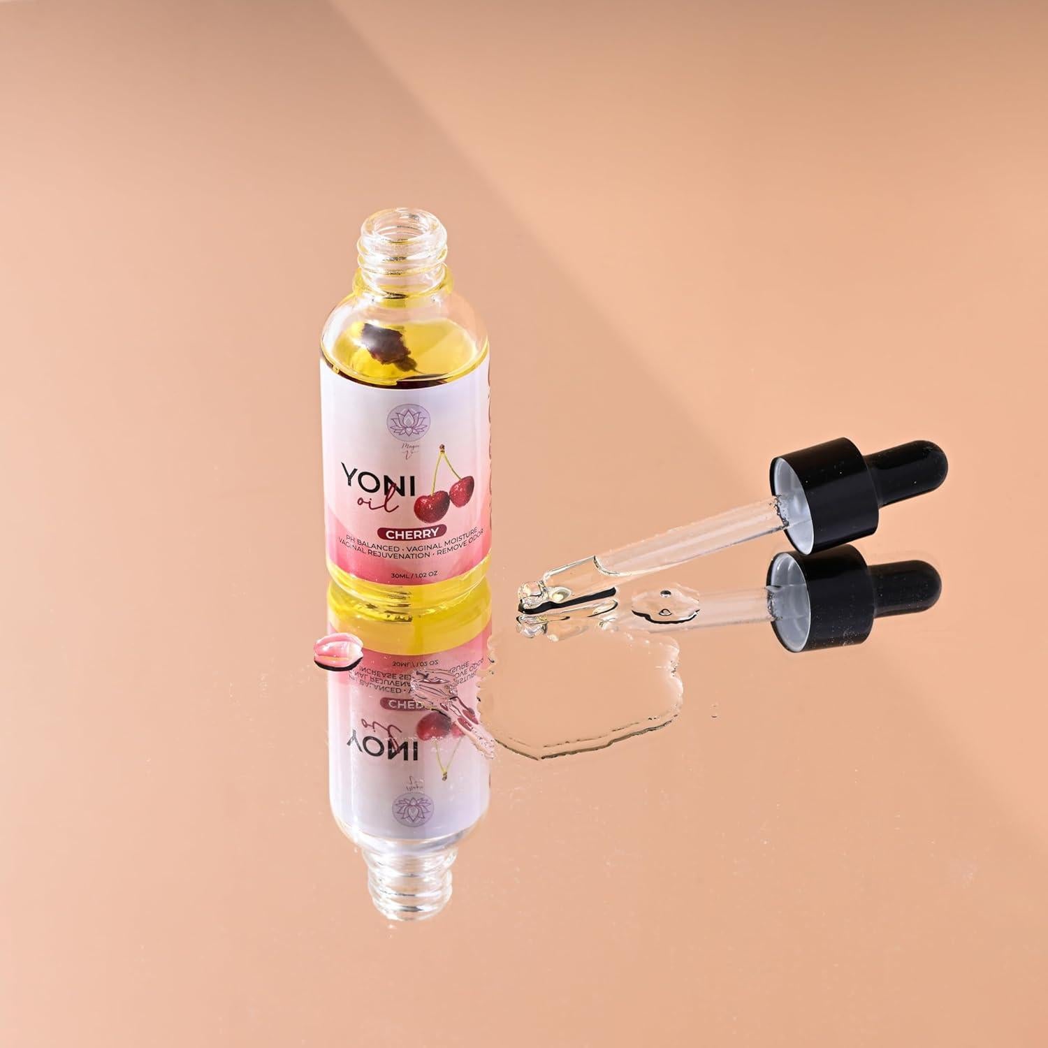 Aceite Yoni Mágico Orgánico Cereza 90g - Cuidado Femenino