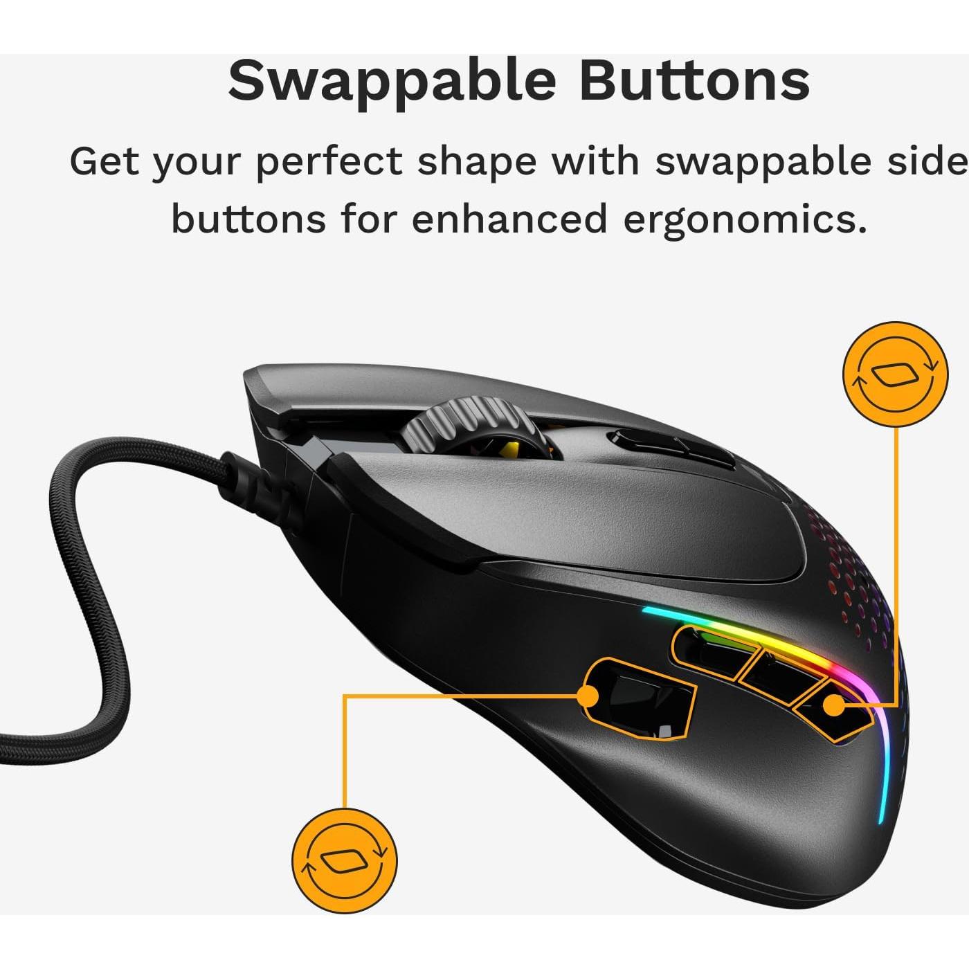 Ratón Gaming Glorious Model I 2 Con Cable 66g 9 Botones