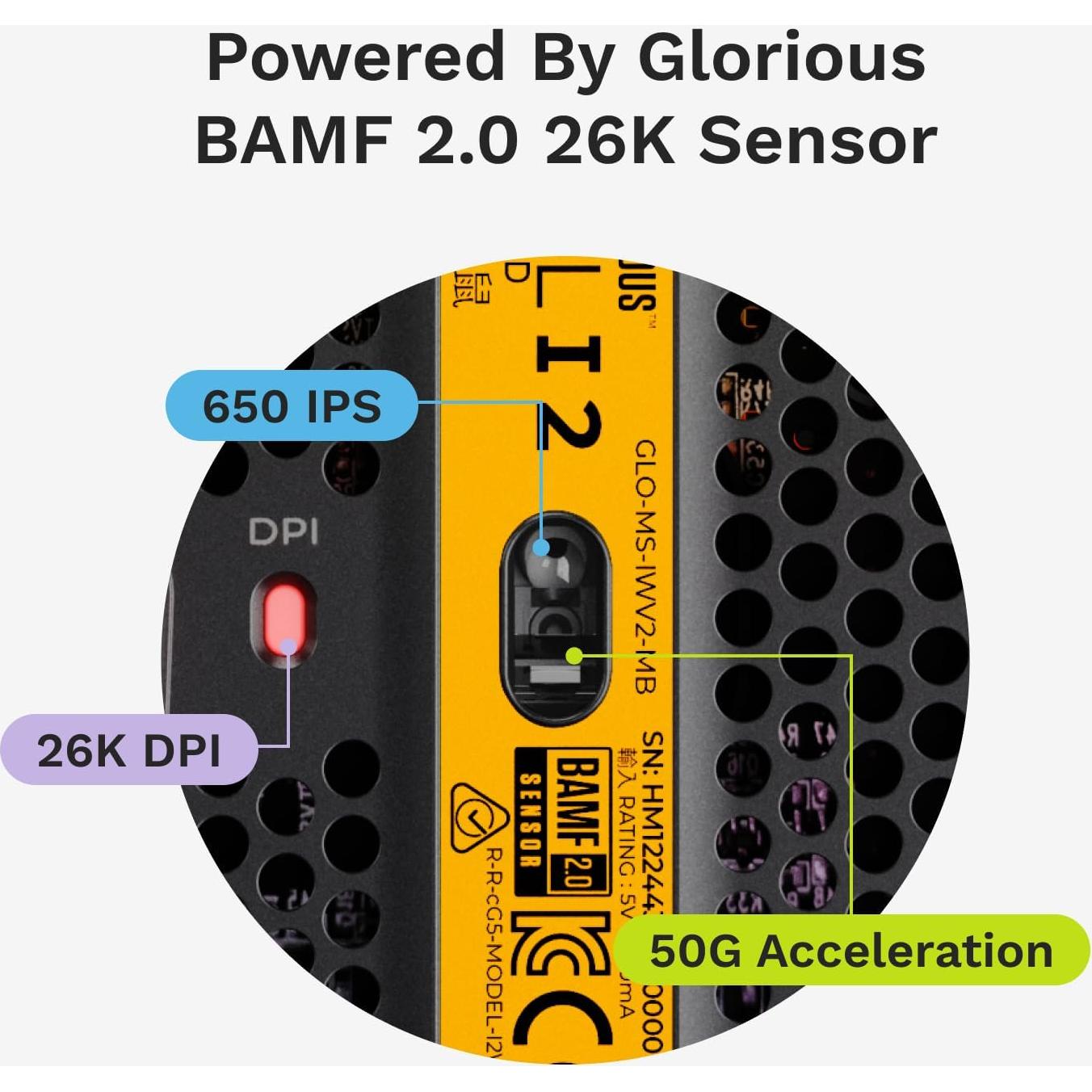 Ratón Gaming Glorious Model I 2 Con Cable 66g 9 Botones