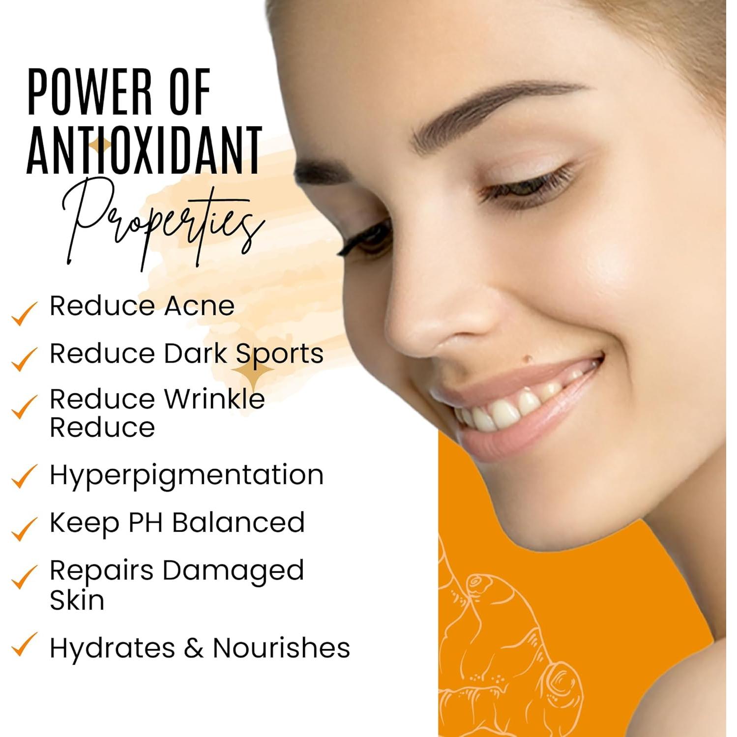 Crema Facial de Cúrcuma Naturals+SkinScience 50ml - Vitamina C 30%