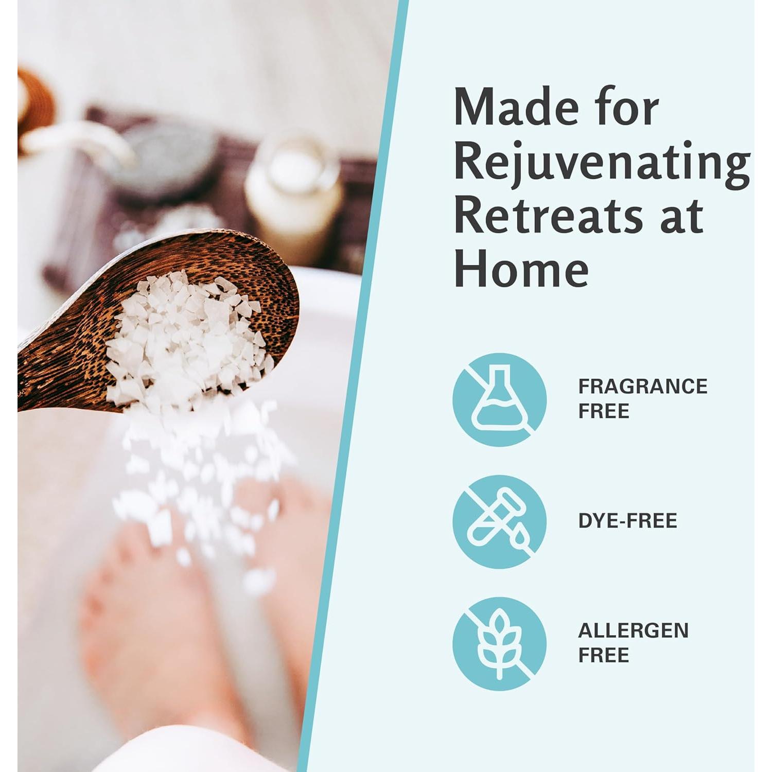 M3 Naturals Copos de Magnesio 793.79 g - Sales de Baño Calmantes