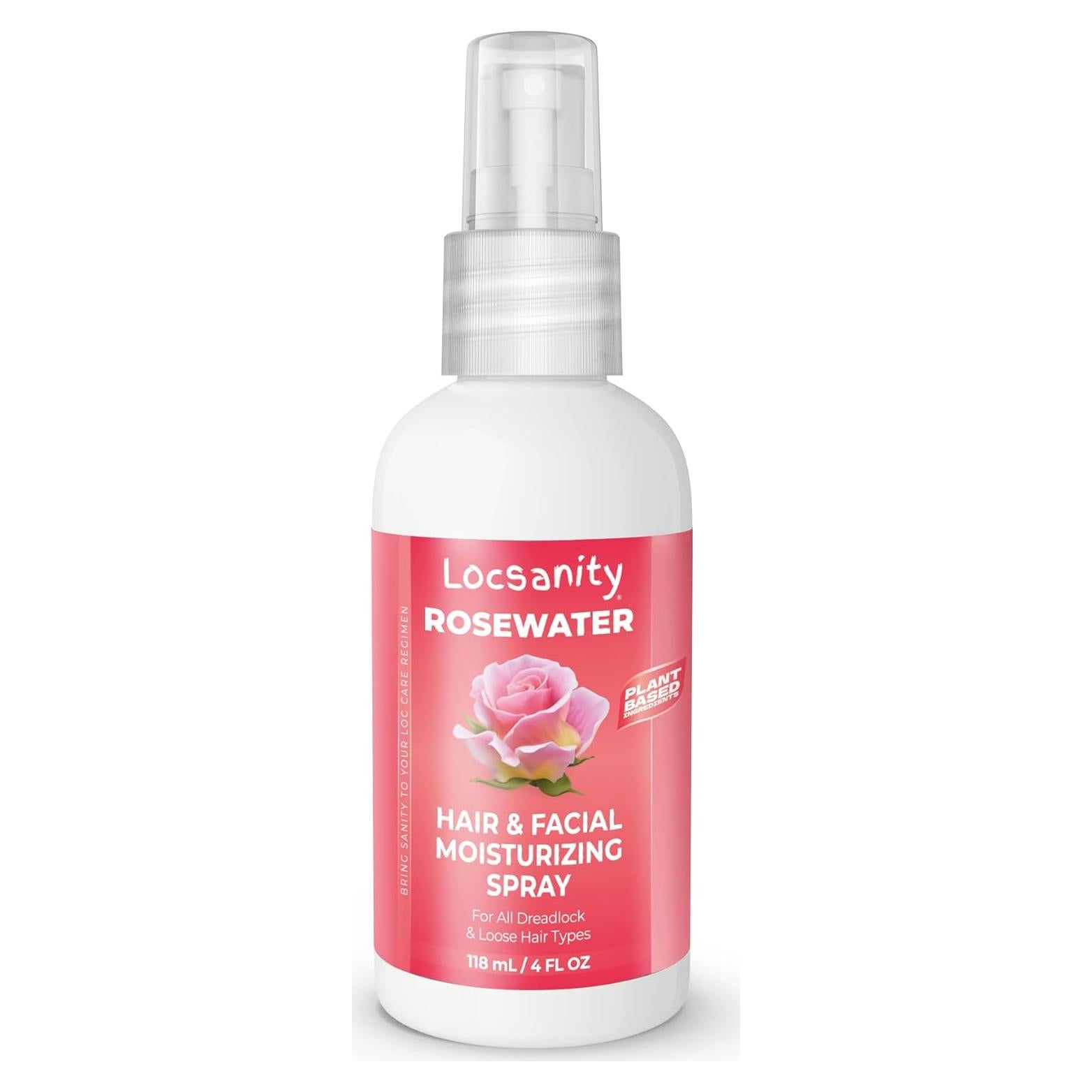 Locsanity Agua de Rosa Pura Spray Hidratante 118ml
