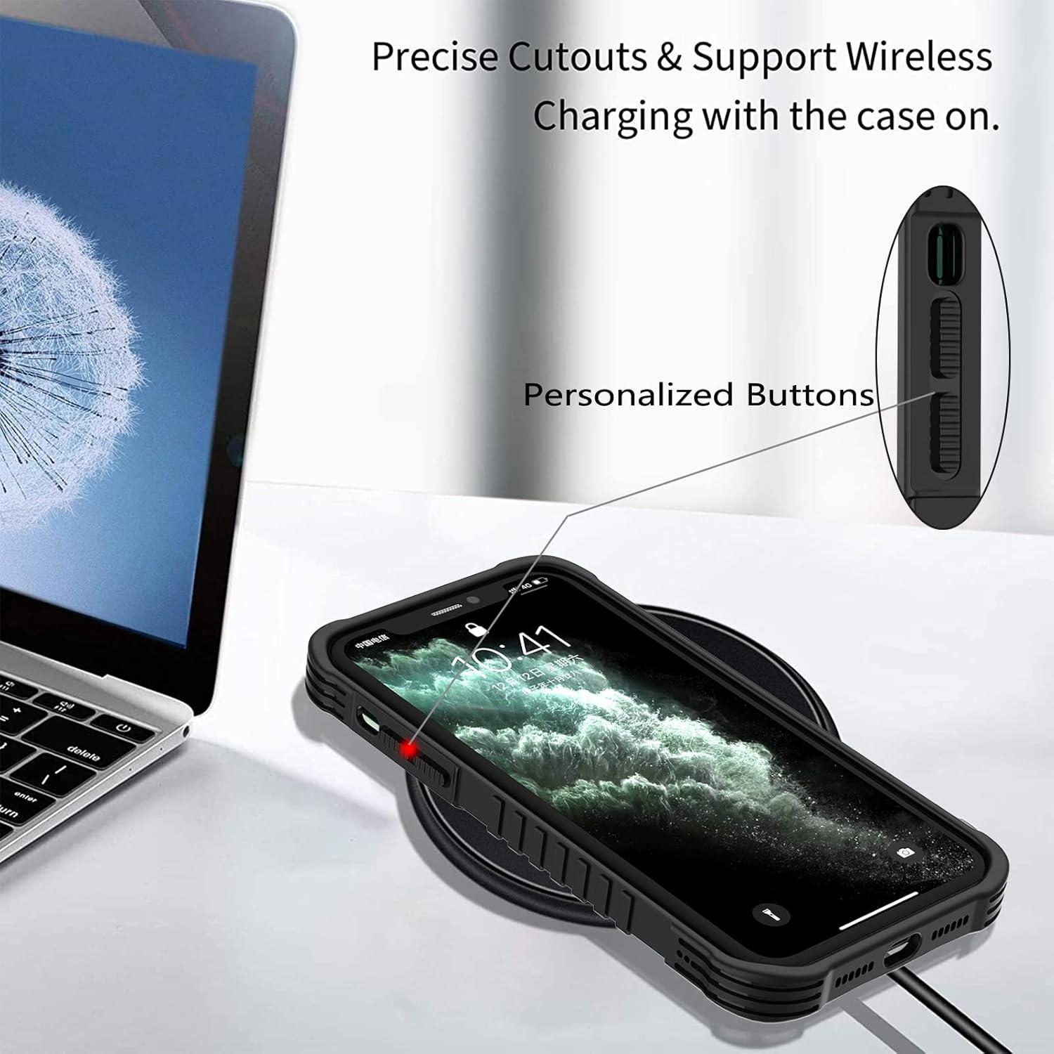 Funda protectora para iPhone 13/14 GUWJSO diseño guerrero espartano