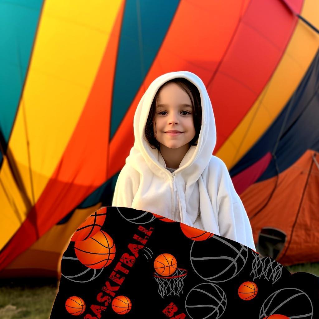 Manta de Baloncesto EYENORA 127x102 cm Franela Suave