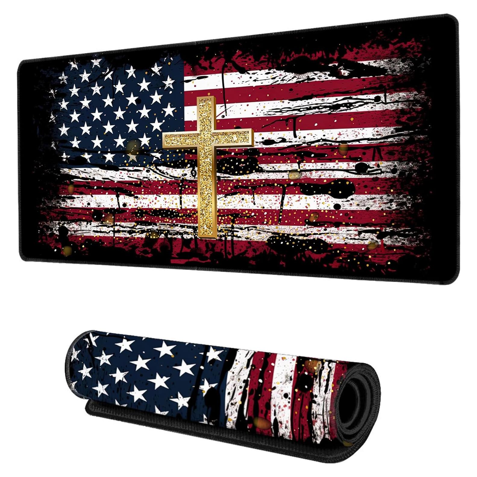 Alfombrilla de Escritorio AOWULA 80x40 cm Antideslizante