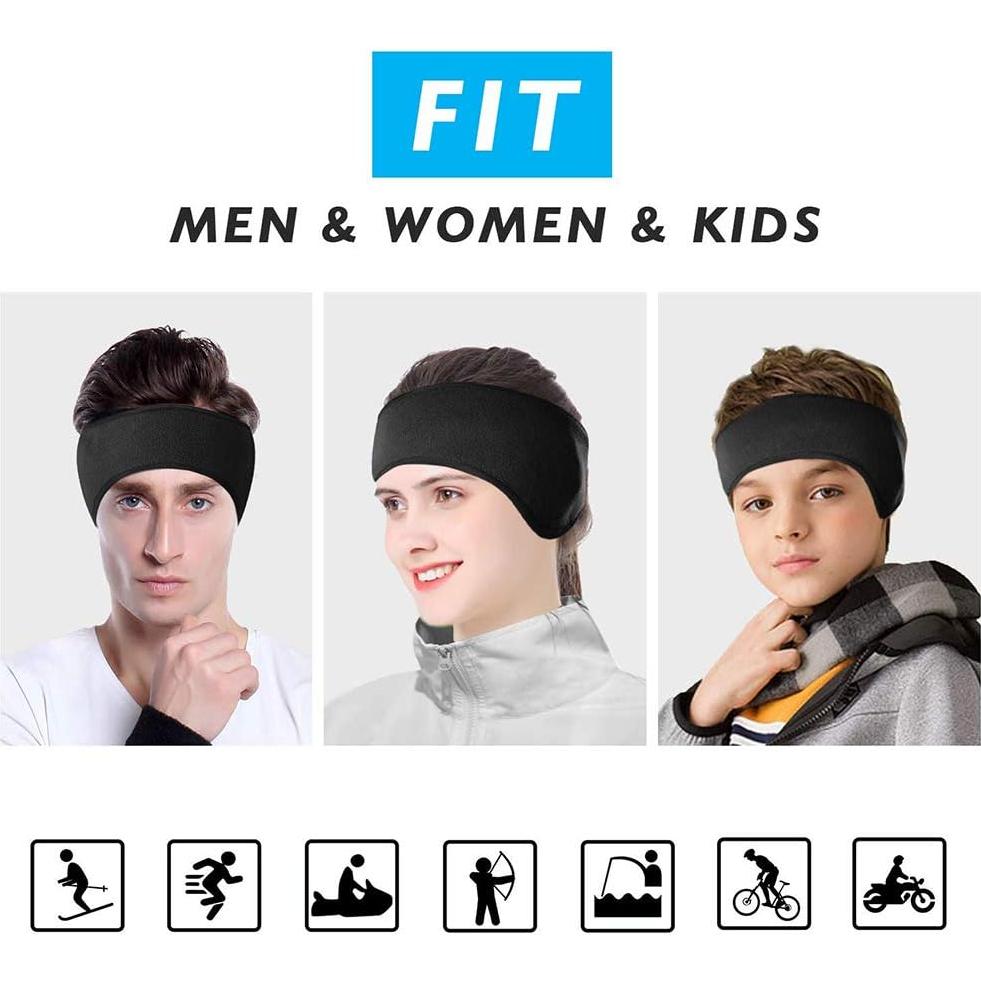 Calentadores de Oídos Zkptops Banda para la Cabeza Invierno