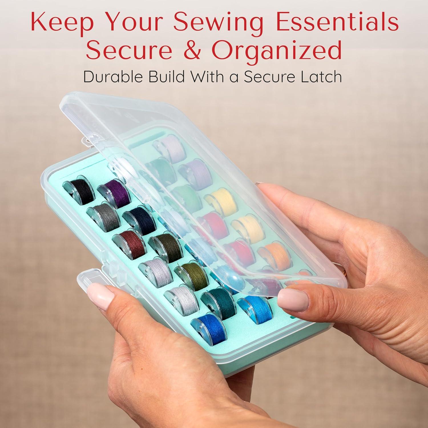 Caja de Almacenamiento de Bobinas Sewphee - 56 Compartimentos