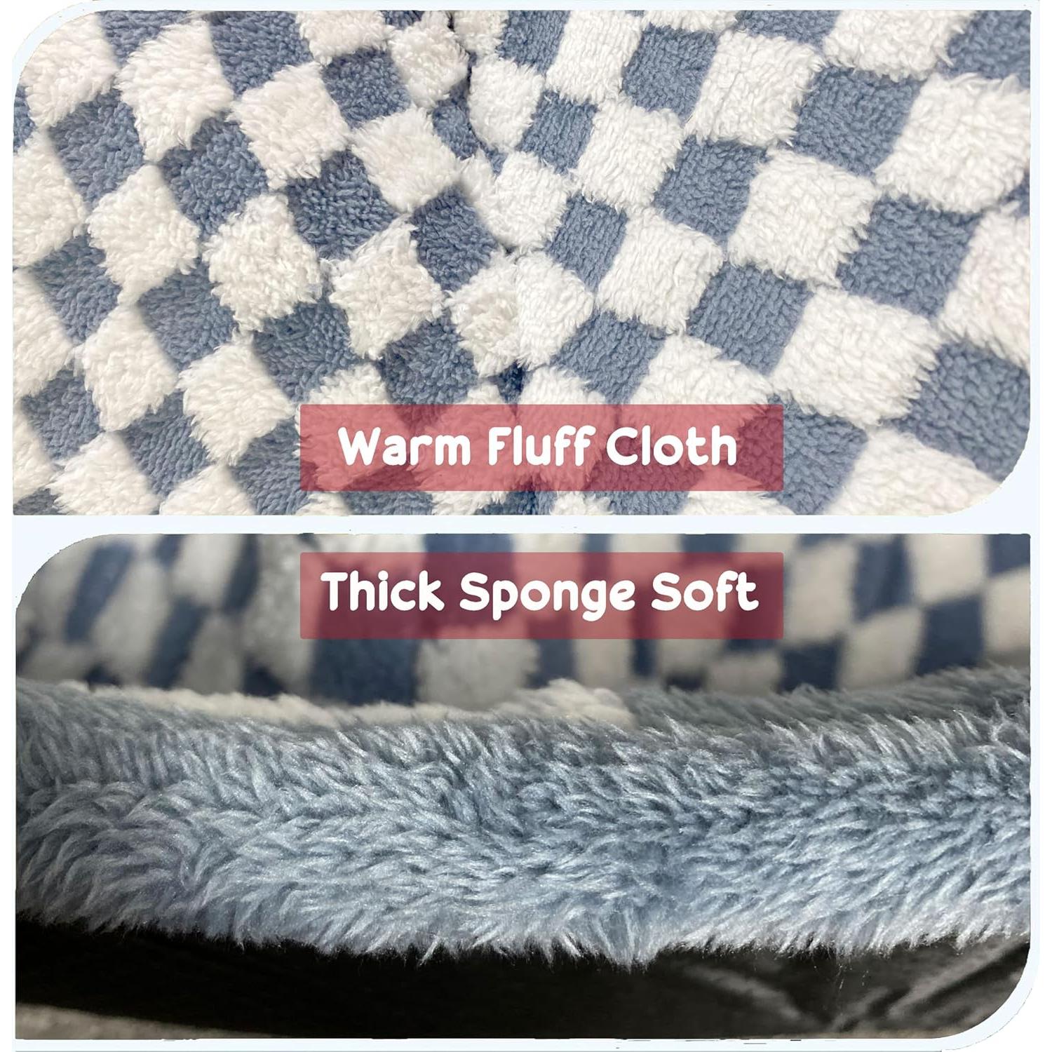 Túnel de Escondite para Cobayas Jevnd - Azul, 47x15 cm