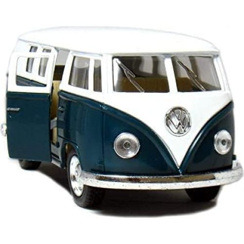 Modelo Volkswagen Classic Bus 1962 KiNSMART 1:32 Metal 12.7 cm