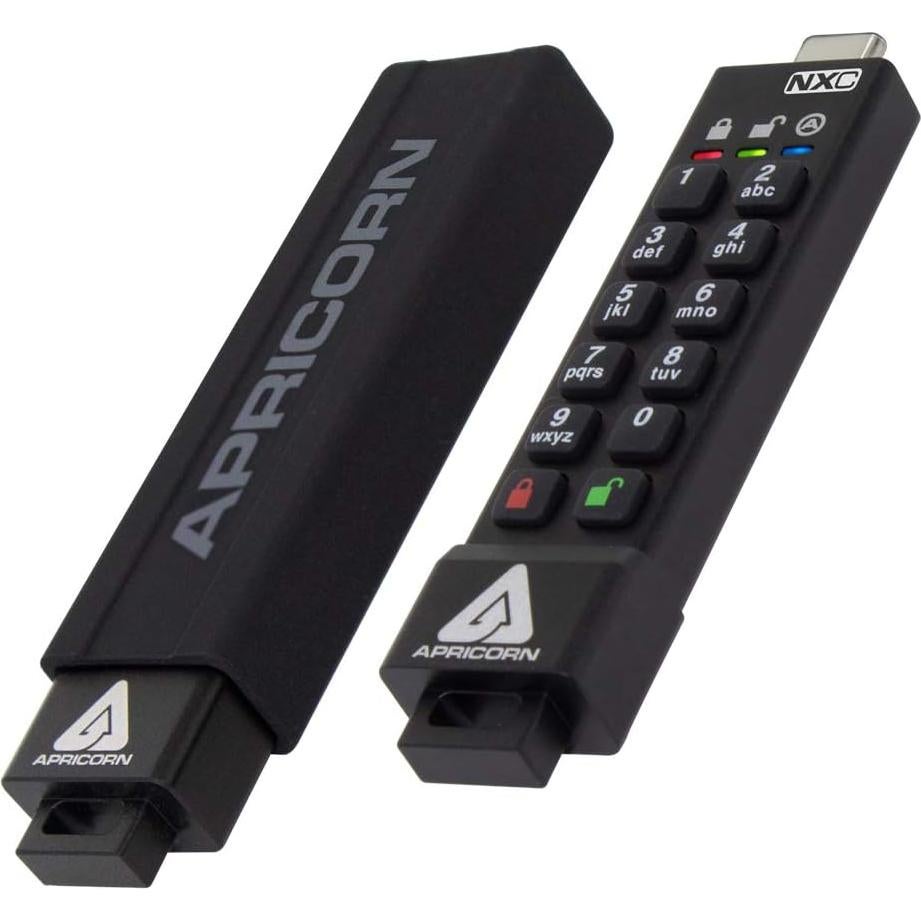 Unidad Flash Apricorn 8GB Aegis Secure Key USB Tipo C