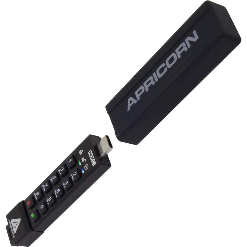 Unidad Flash Apricorn 8GB Aegis Secure Key USB Tipo C