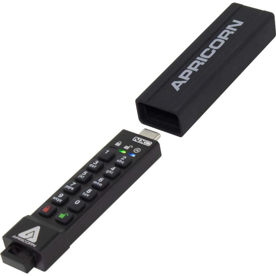 Unidad Flash Apricorn 8GB Aegis Secure Key USB Tipo C