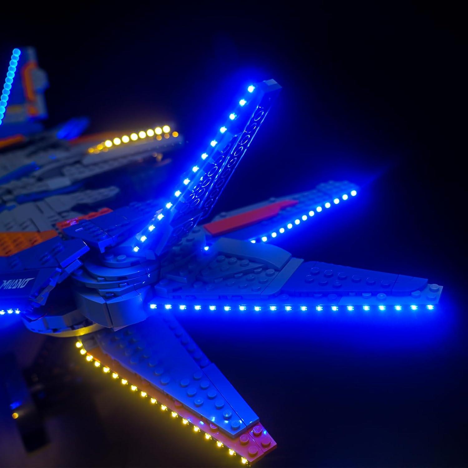 Luz LED BrickBling para Lego Guardianes de la Galaxia Milano