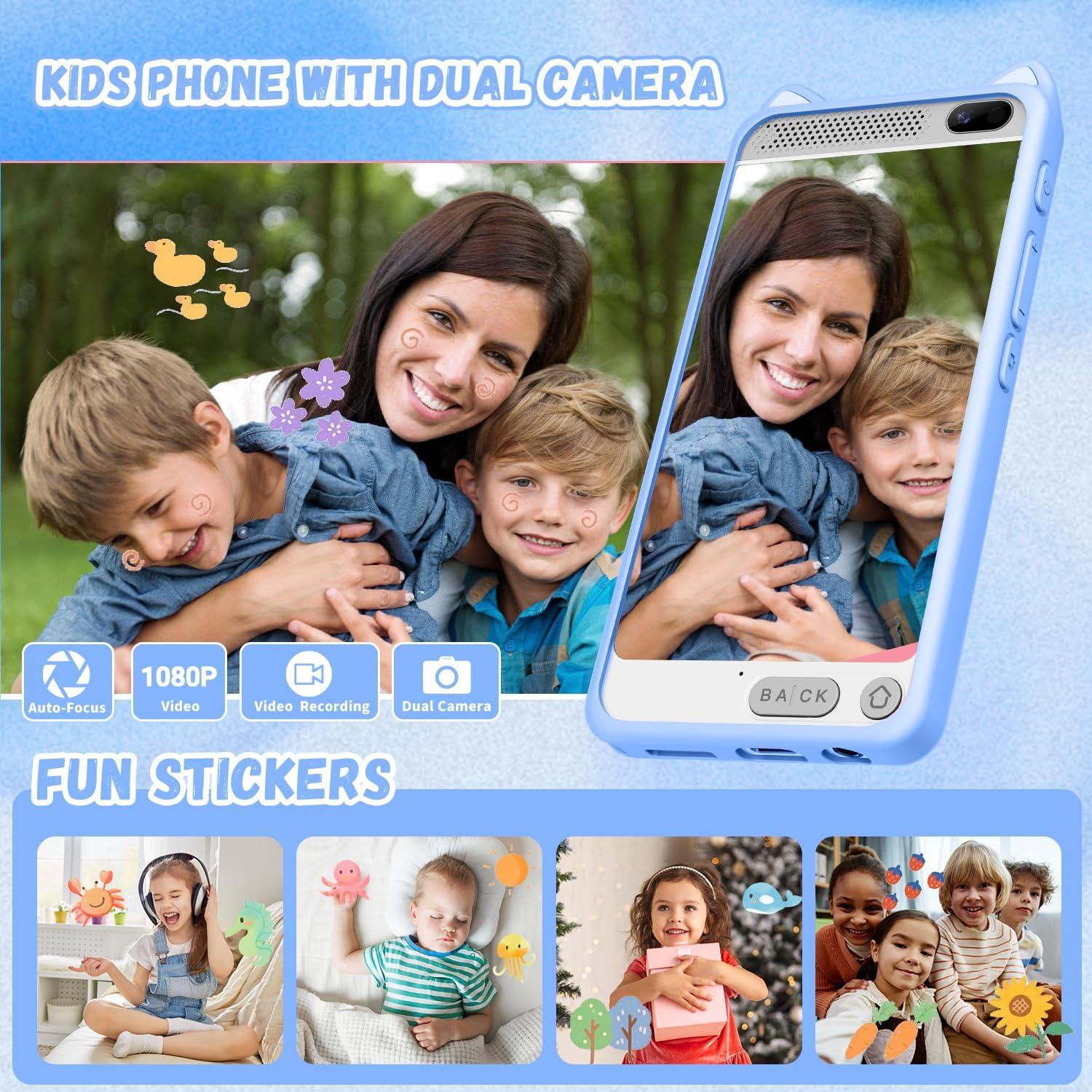 Teléfono Infantil E teacher-TYF D2 Pantalla Táctil 10 cm