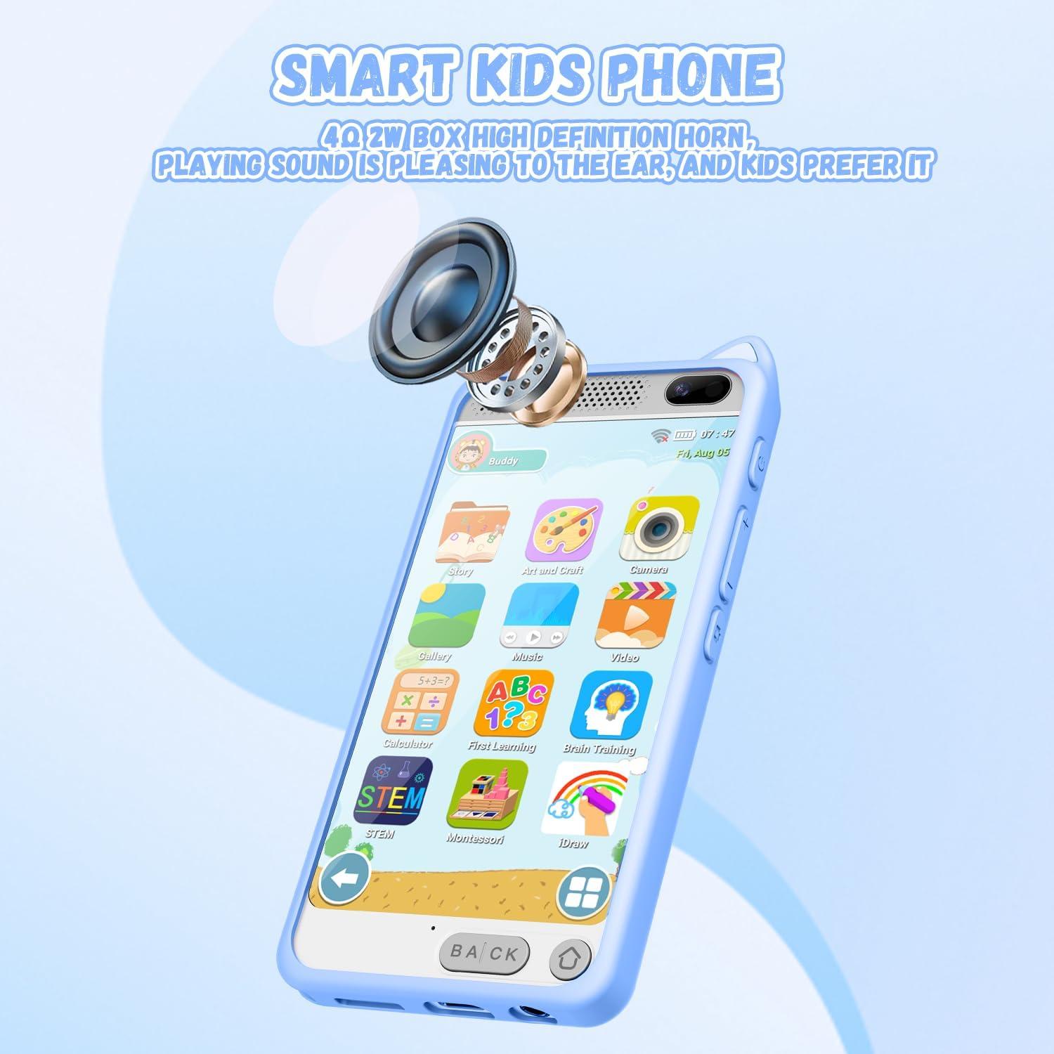 Teléfono Infantil E teacher-TYF D2 Pantalla Táctil 10 cm