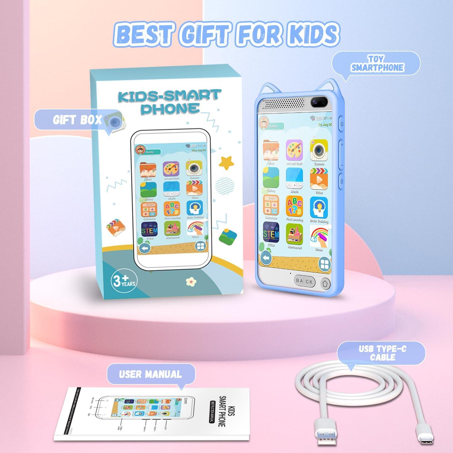 Teléfono Infantil E teacher-TYF D2 Pantalla Táctil 10 cm