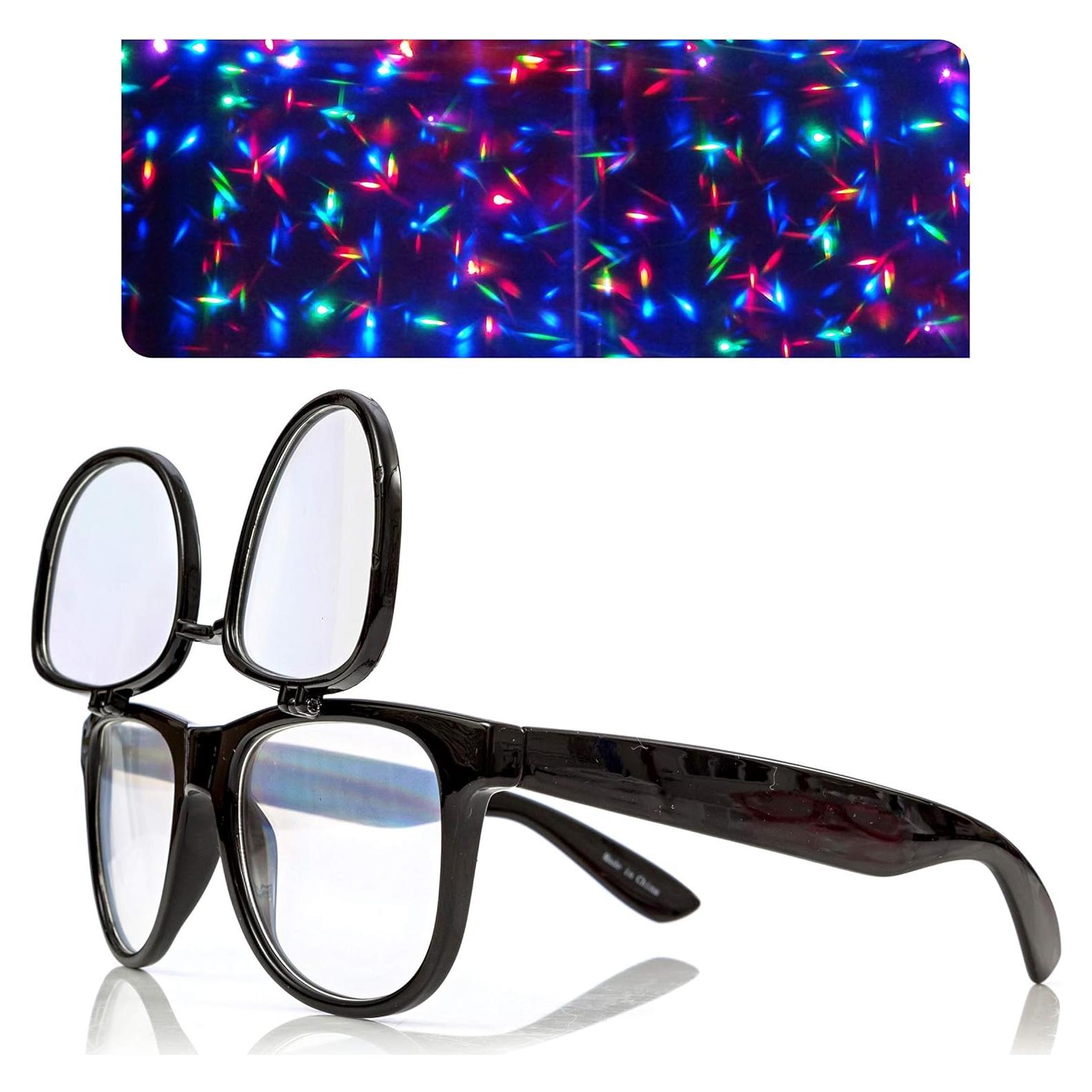 Gafas de Difracción Doble Plur Vision - Efecto Prisma