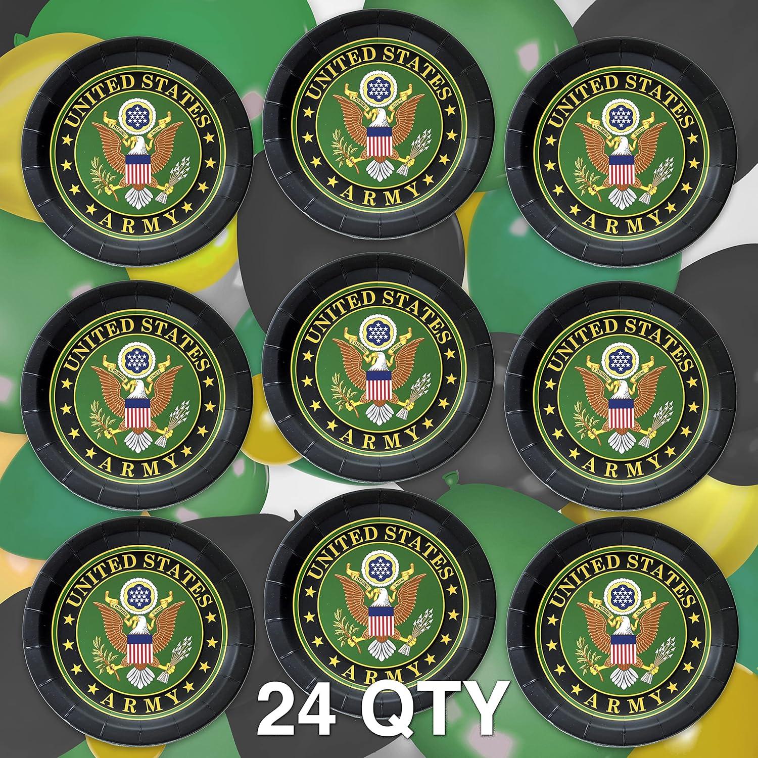 Platos de Papel Desechables Havercamp 24 Unidades 22.86 cm