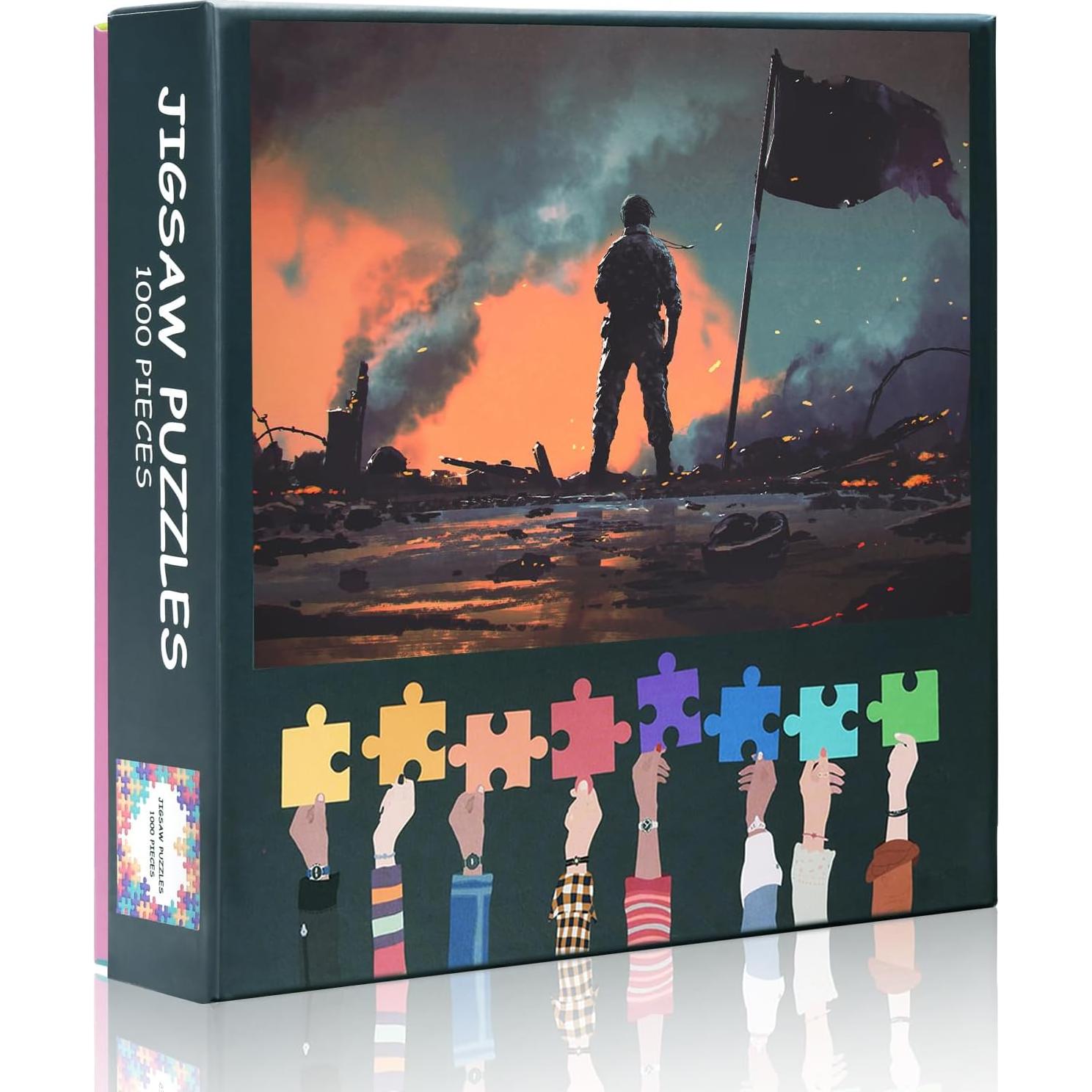 Rompecabezas 1000 Piezas Mogyn Soldados Militares 70x50 cm