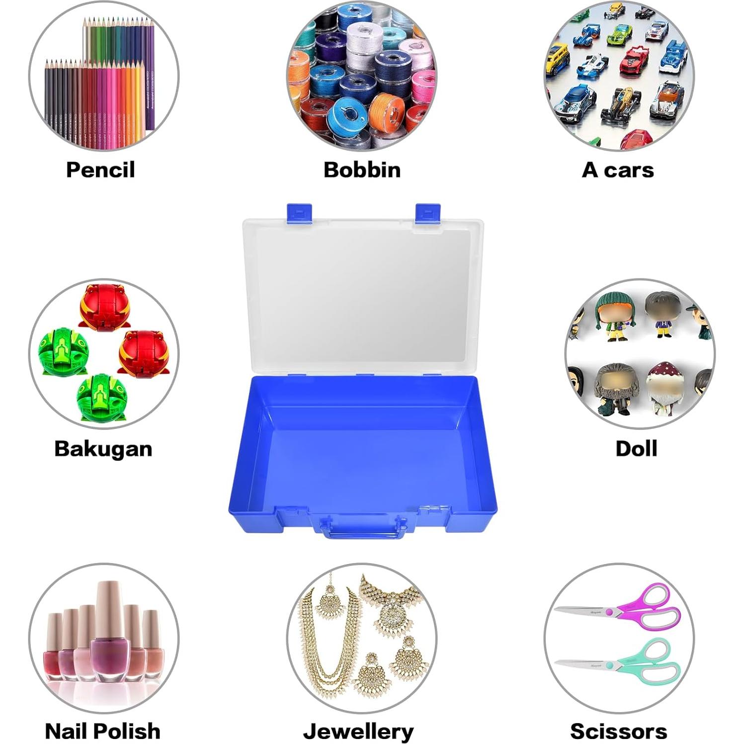 Caja de Almacenamiento de Tarjetas ALCYON 1600+ Azul