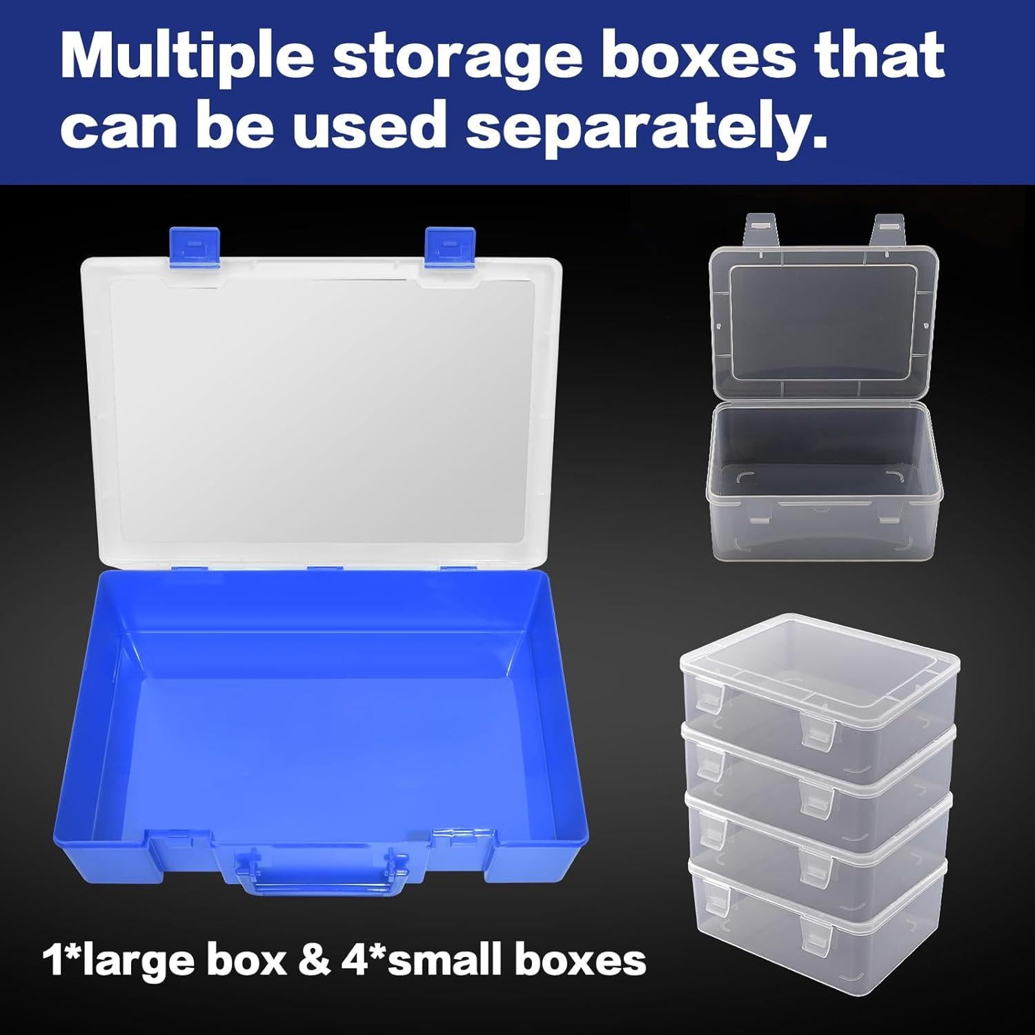 Caja de Almacenamiento de Tarjetas ALCYON 1600+ Azul