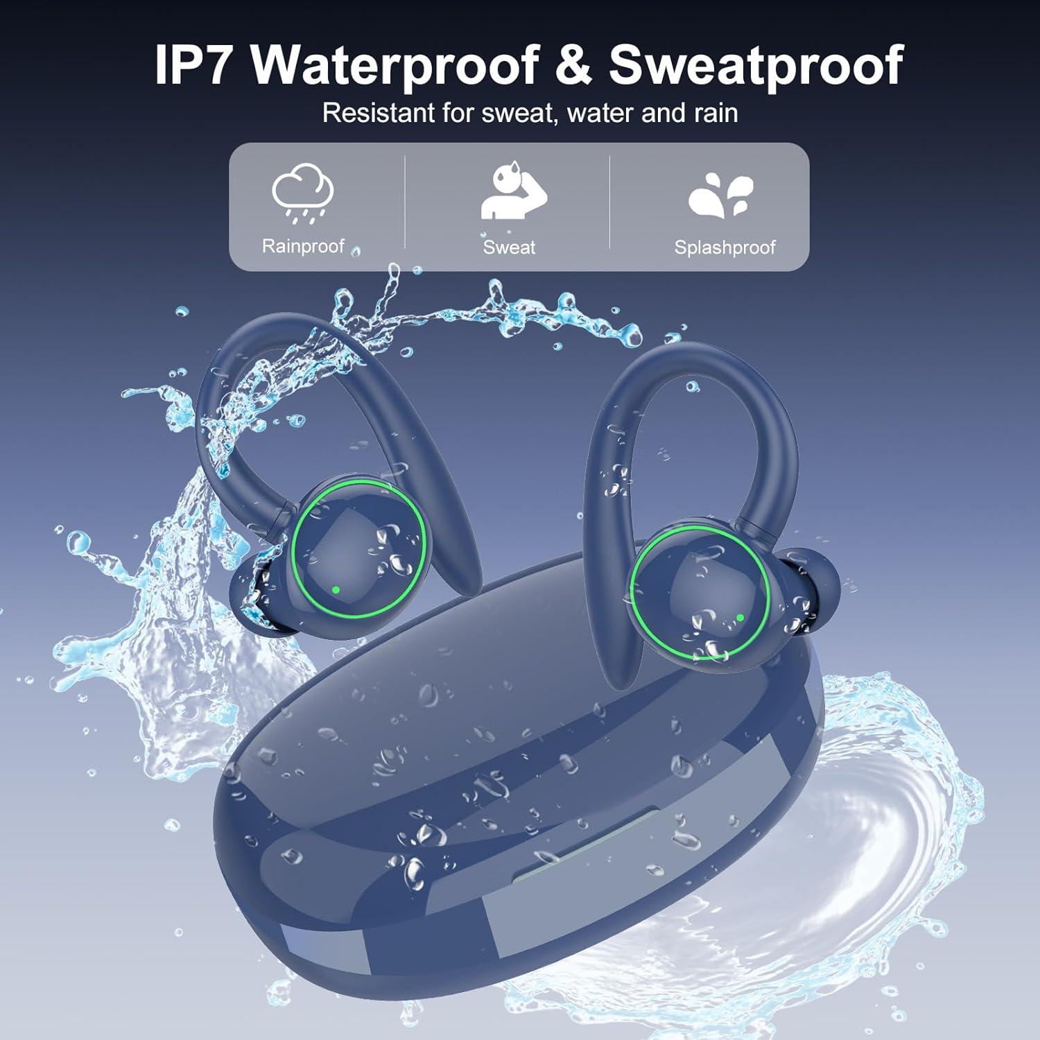 Auriculares Inalámbricos Bluetooth 5.3 PEFUPEW C6 Impermeables