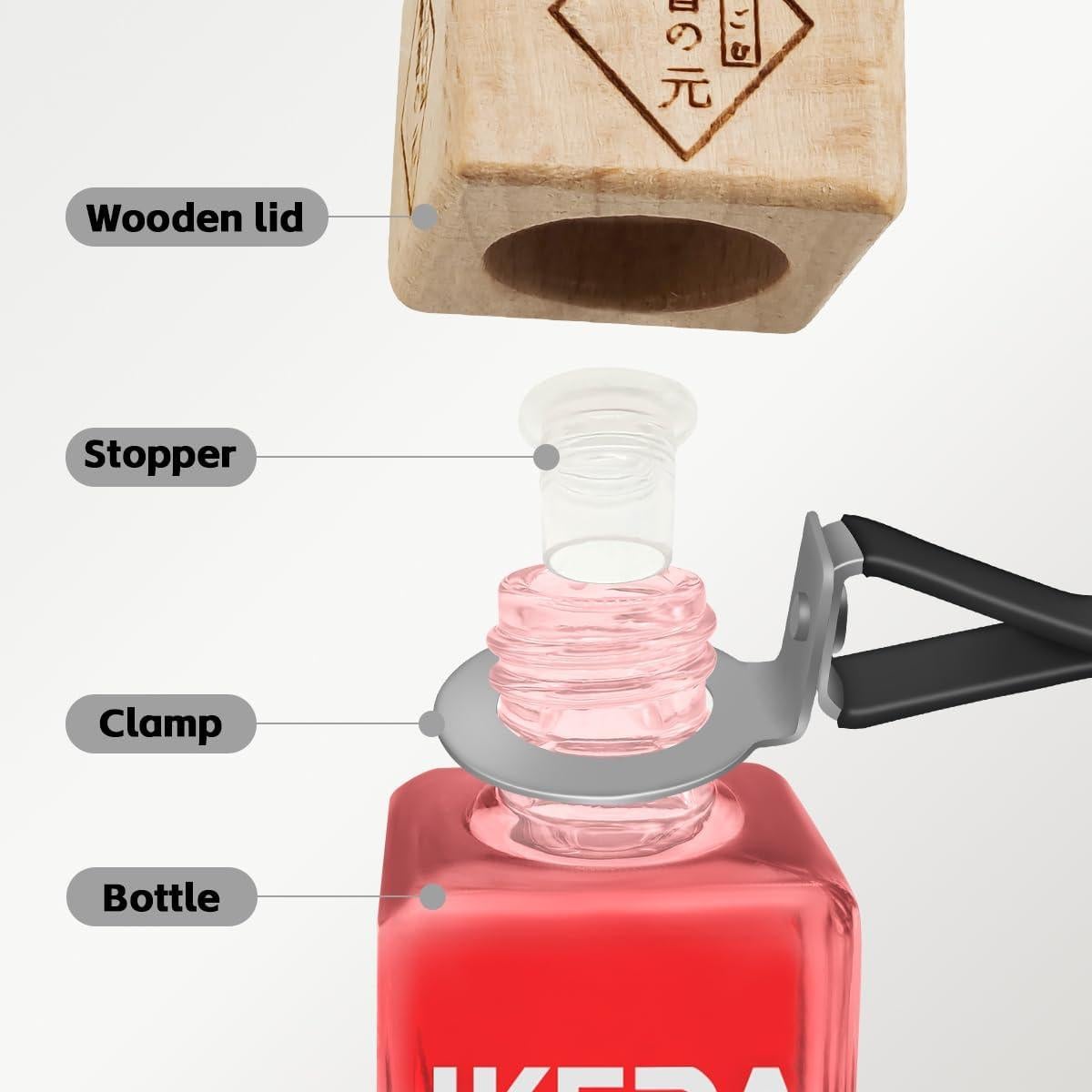 Ambientador de Coche Ikeda Square-Bloom Life - Difusor de Aceite Esencial