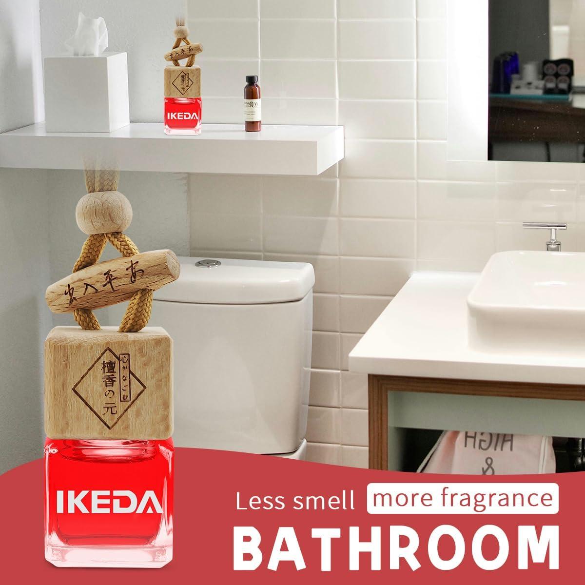 Ambientador de Coche Ikeda Square-Bloom Life - Difusor de Aceite Esencial