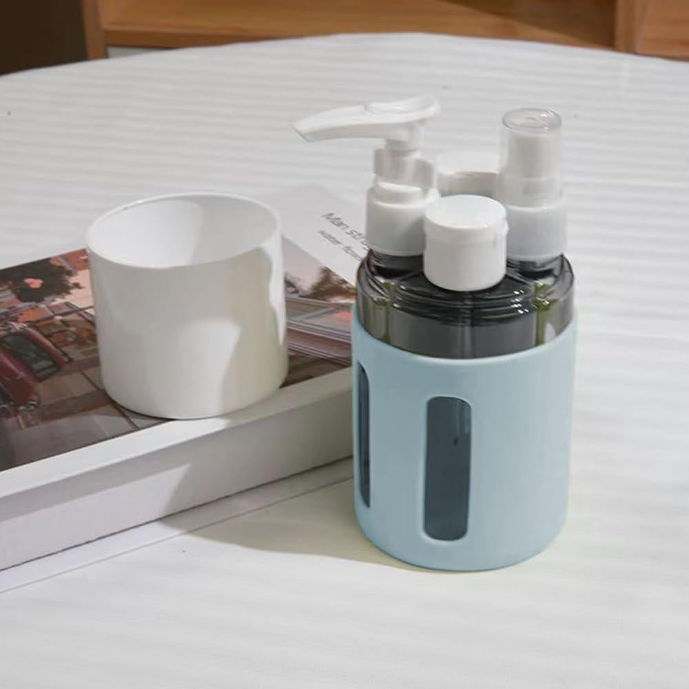 Juego de Botellas de Viaje 4 en 1 BJGZ-HC 240ml Azul