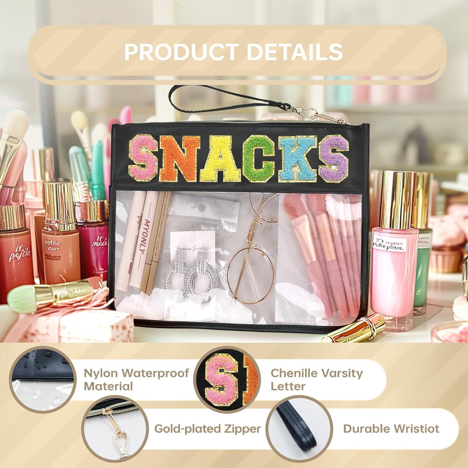 Bolsa de Maquillaje Transparente Siwara 33x24cm Nylon Impermeable