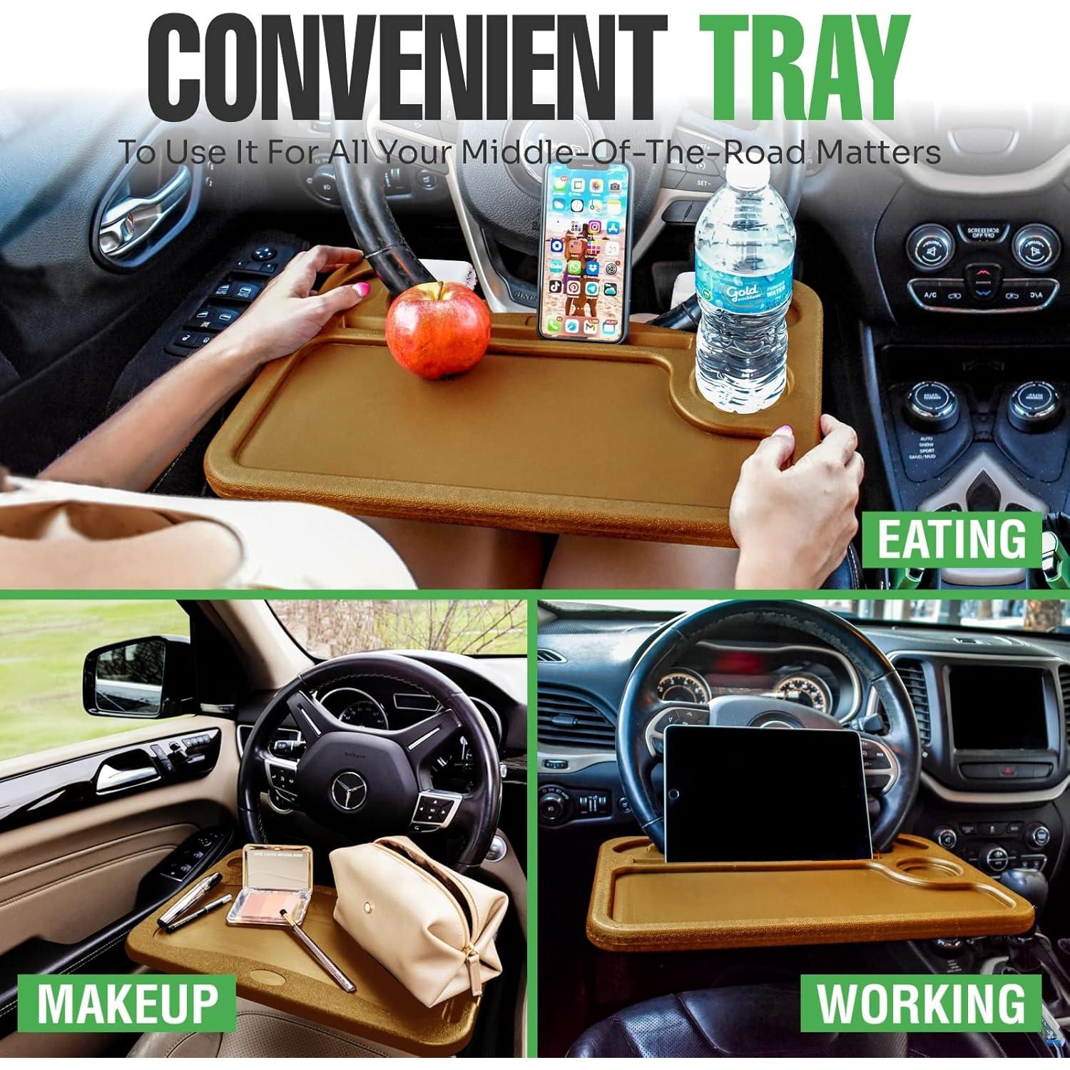 Bandeja para Volante Lebogner LOR-A-1258 con Ranura para Tablet