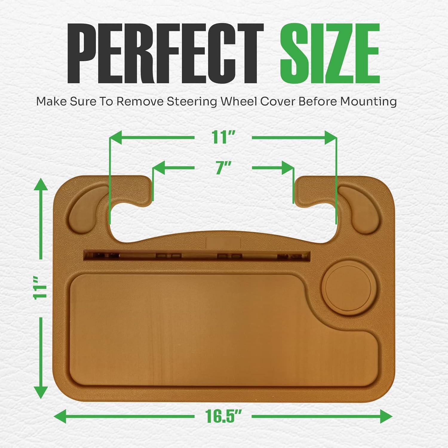 Bandeja para Volante Lebogner LOR-A-1258 con Ranura para Tablet
