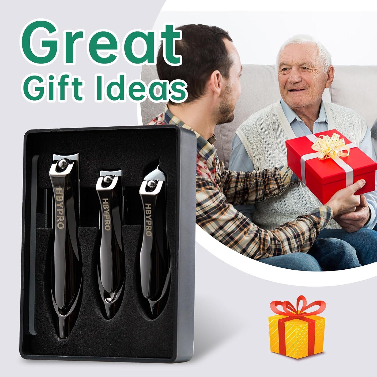 Cortauñas de Acero Inoxidable HBYPRO para Uñas Gruesas